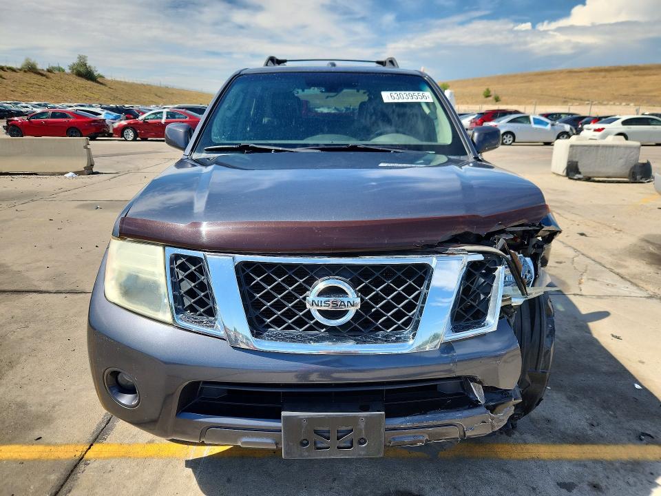 Photo 5 from auction – 2012 NISSAN PATHFINDER with VIN 5N1AR1NB0CC609629