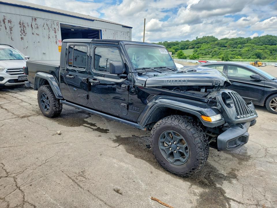 Photo 4 from auction – 2021 JEEP GLADIATOR with VIN 1C6JJTAM0ML593925
