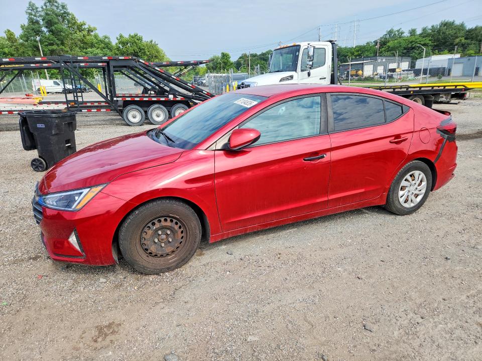 HYUNDAI ELANTRA 2019 with VIN 5NPD74LF5KH412070 - Photo from auction