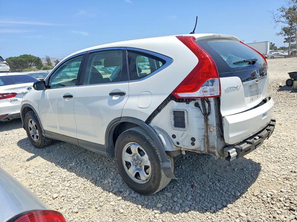 Photo 2 from auction – 2014 HONDA CR-V with VIN 5J6RM3H38EL043626
