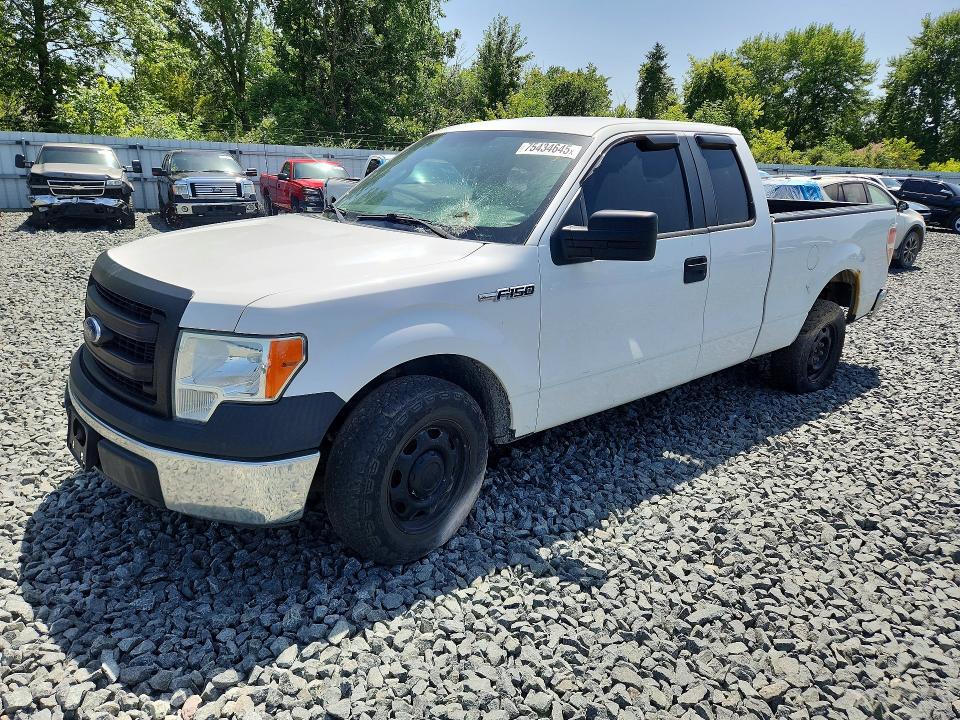FORD F150 2013 with VIN 1FTEX1CM1DFA36191 - Photo from auction