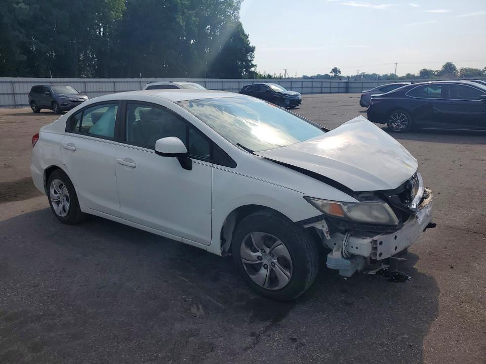 Photo 4 from auction – 2013 HONDA CIVIC with VIN 2HGFB2F50DH537330
