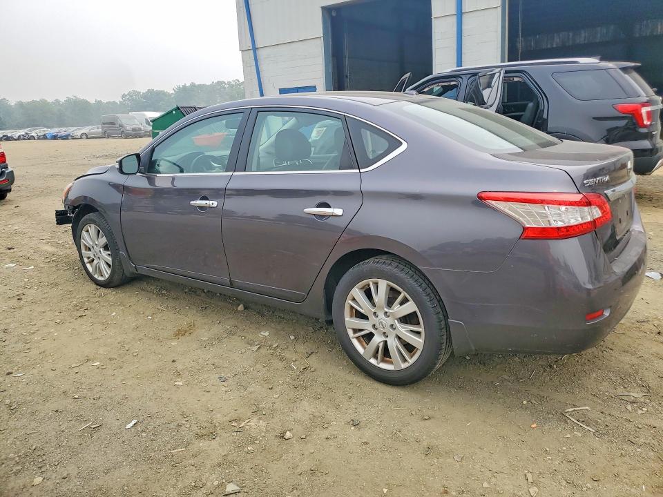 Photo 2 from auction – 2015 NISSAN SENTRA with VIN 3N1AB7AP1FY254305