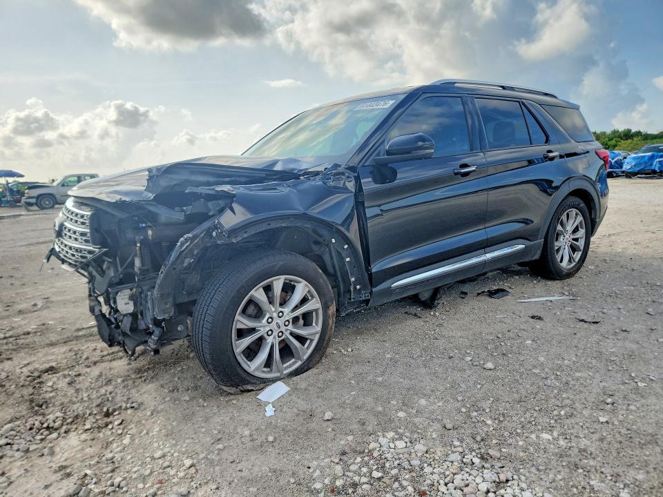 FORD EXPLORER 2021 with VIN 1FMSK7FH3MGB03379 - Photo from auction