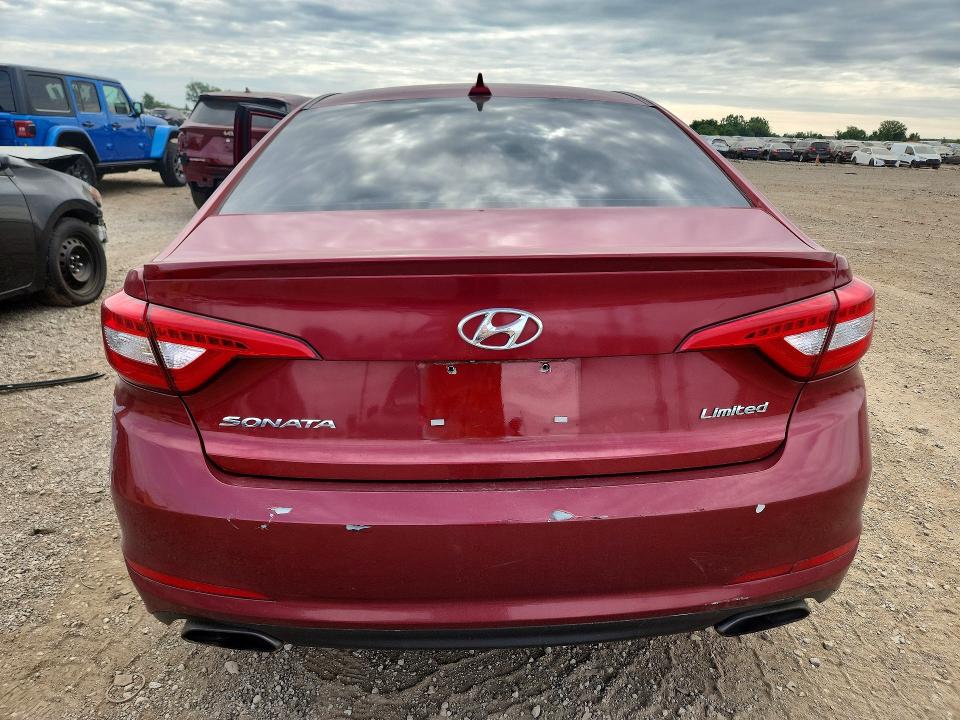 Photo 6 from auction – 2015 HYUNDAI SONATA with VIN 5NPE34AF8FH189516