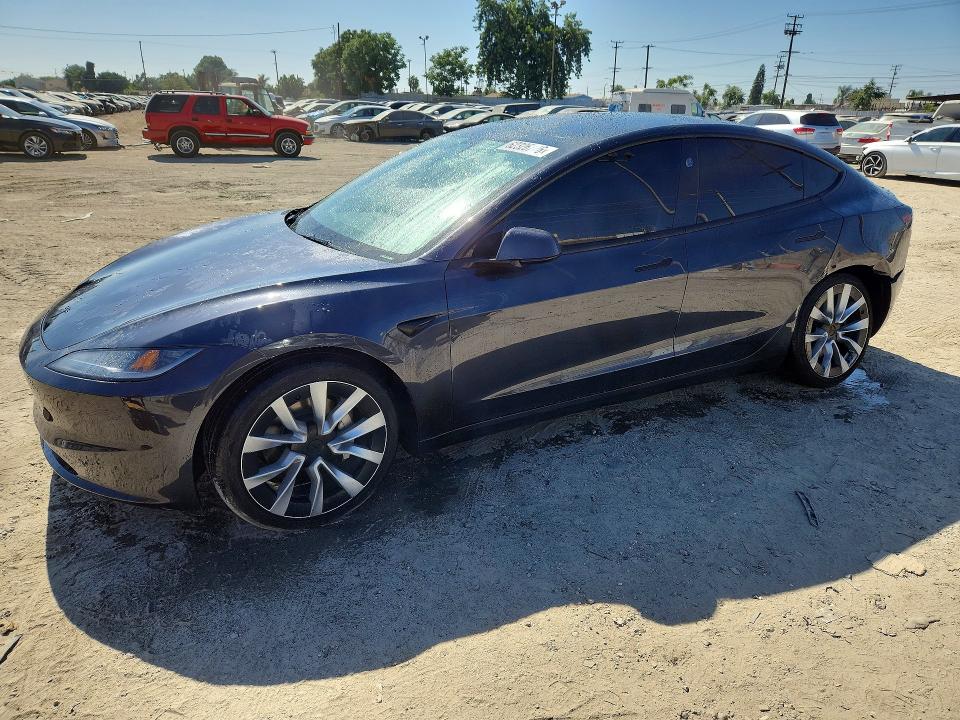 TESLA MODEL 3 2026 with VIN 5YJ3E1EA7TF137710 - Photo from auction