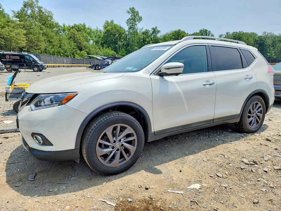 NISSAN ROGUE 2016 with VIN 5N1AT2MV2GC783467 - Photo from auction