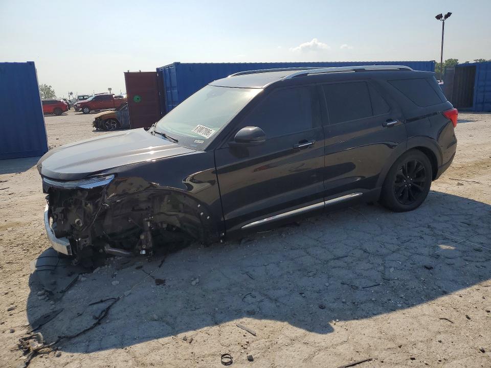 FORD EXPLORER 2021 with VIN 1FMSK8FH8MGB33886 - Photo from auction