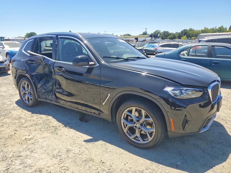 Photo 4 from auction – 2022 BMW X3 with VIN WBX57DP07NN181609