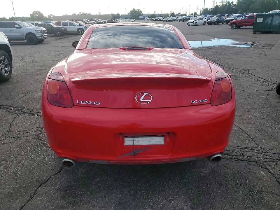 Photo 6 from auction – 2002 LEXUS SC with VIN JTHFN48Y420028589