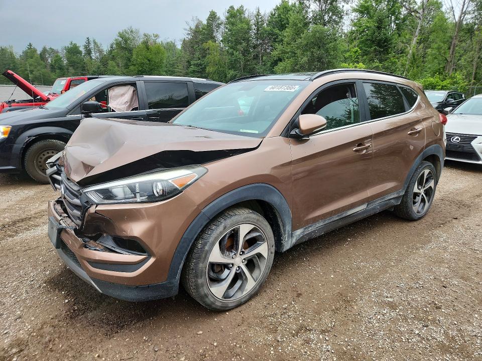 HYUNDAI TUCSON 2016 with VIN KM8J3CA21GU038459 - Photo from auction