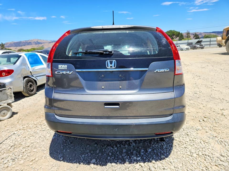 Photo 6 from auction – 2012 HONDA CR-V with VIN 5J6RM4H30CL048189