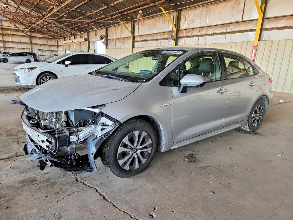 TOYOTA COROLLA 2021 with VIN JTDEAMDEXMJ008767 - Photo from auction