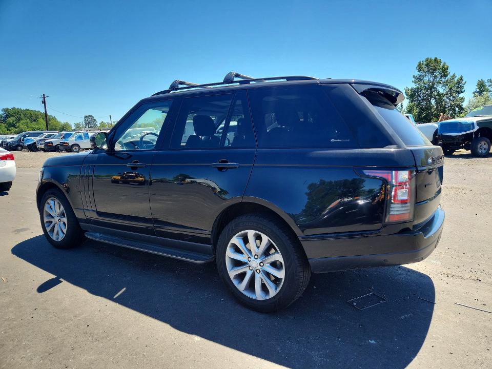 Photo 2 from auction – 2016 LAND ROVER RANGE ROVER with VIN SALGS2KF3GA244728