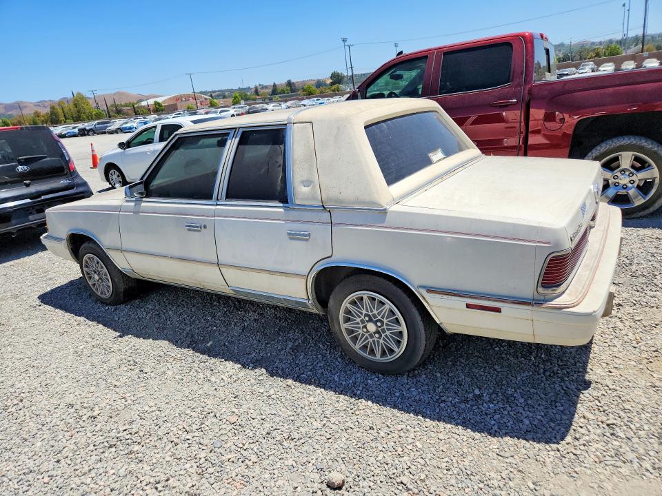 Photo 2 from auction – 1987 CHRYSLER LEBARON with VIN 1C3BC56D7HF168495