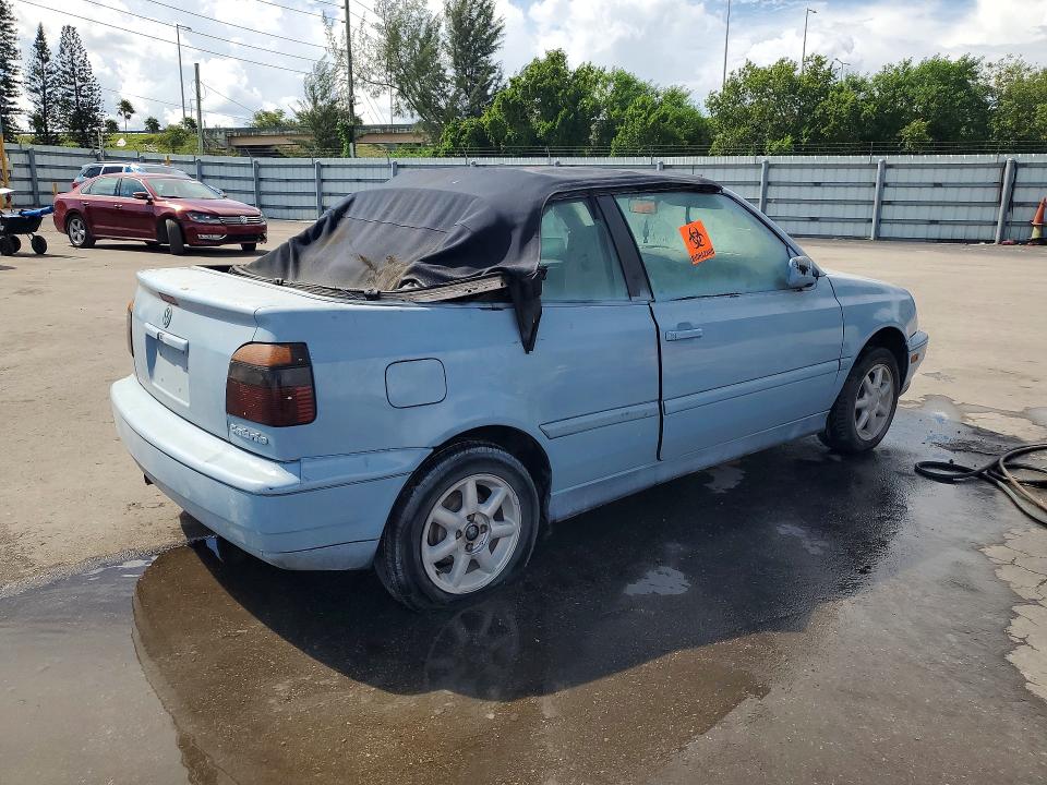 Photo 3 from auction – 1997 VOLKSWAGEN CABRIO with VIN 3VWBA81EXVM804256