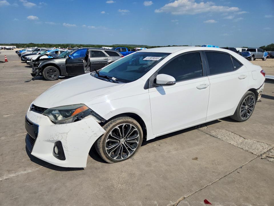 TOYOTA COROLLA 2014 with VIN 2T1BURHE6EC141203 - Photo from auction