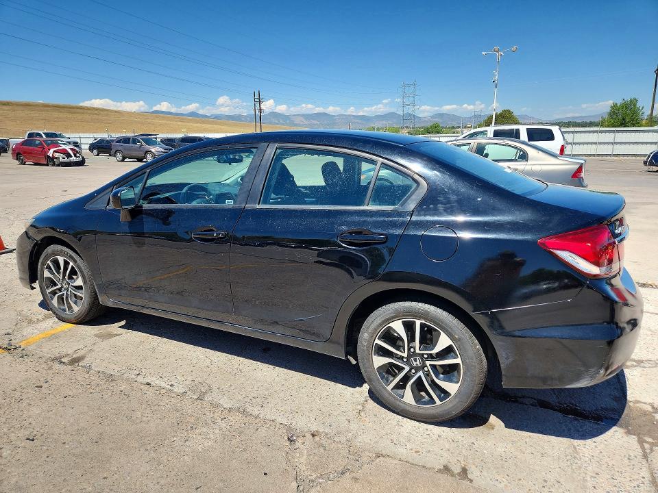 Photo 2 from auction – 2015 HONDA CIVIC with VIN 19XFB2F83FE252760