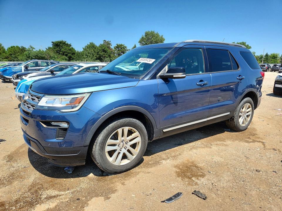 FORD EXPLORER 2018 with VIN 1FM5K8D88JGB16873 - Photo from auction