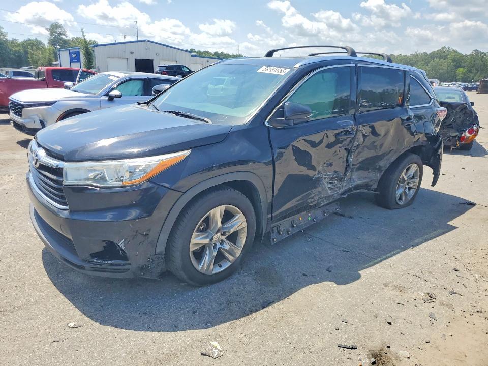 TOYOTA HIGHLANDER 2015 with VIN 5TDDKRFH4FS139499 - Photo from auction