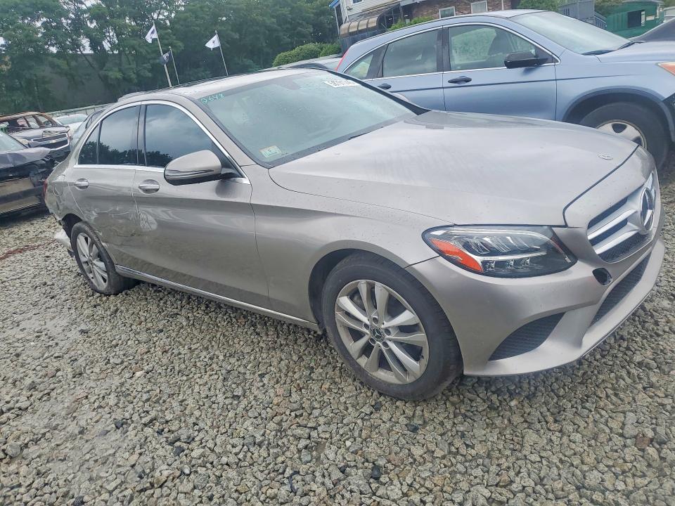 Photo 4 from auction – 2019 MERCEDES-BENZ C with VIN WDDWF8EB4KR485037