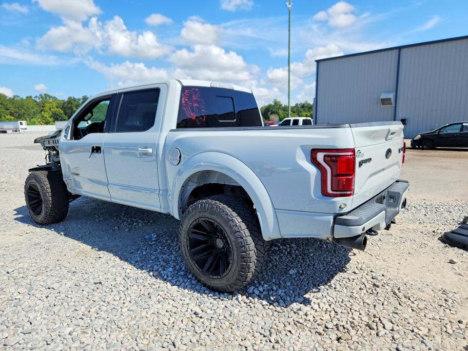 Photo 2 from auction – 2017 FORD F150 with VIN 1FTFW1RG9HFC81402