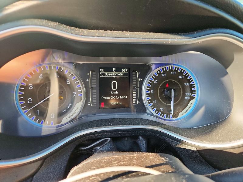 Photo 9 from auction – 2015 CHRYSLER 200 with VIN 1C3CCCFB9FN622238