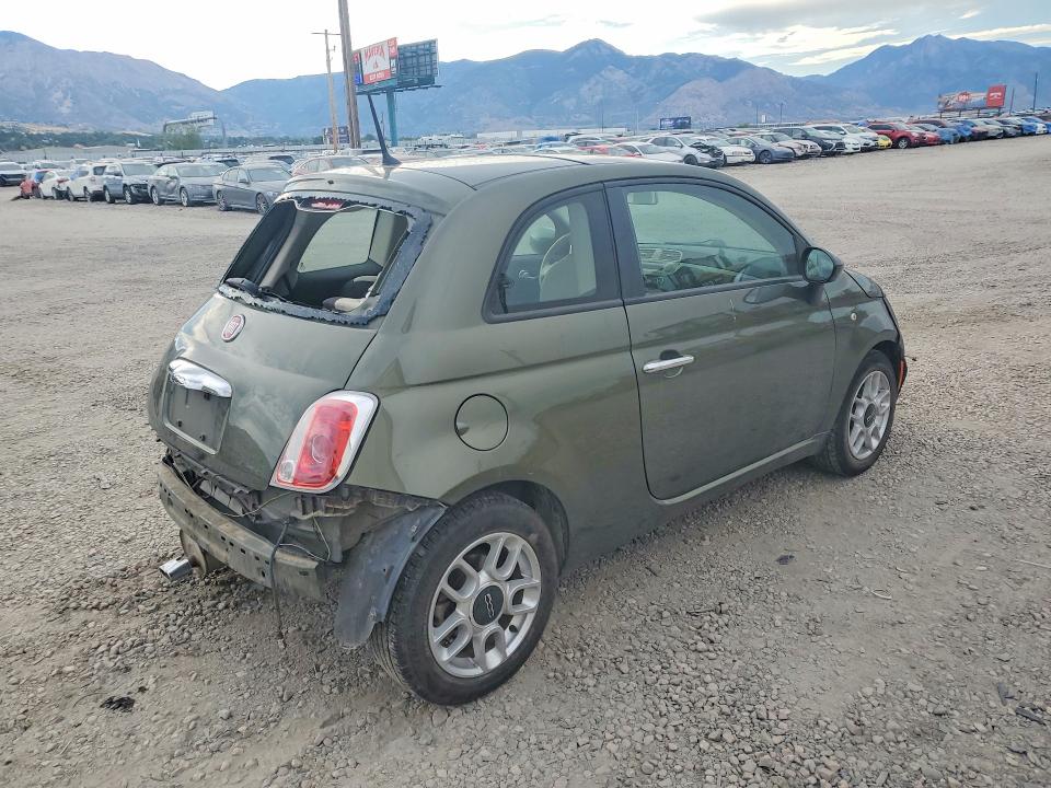 Photo 3 from auction – 2012 FIAT 500 with VIN 3C3CFFAR1CT206189