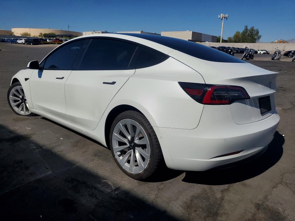 Photo 2 from auction – 2021 TESLA MODEL 3 with VIN 5YJ3E1EAXMF087483