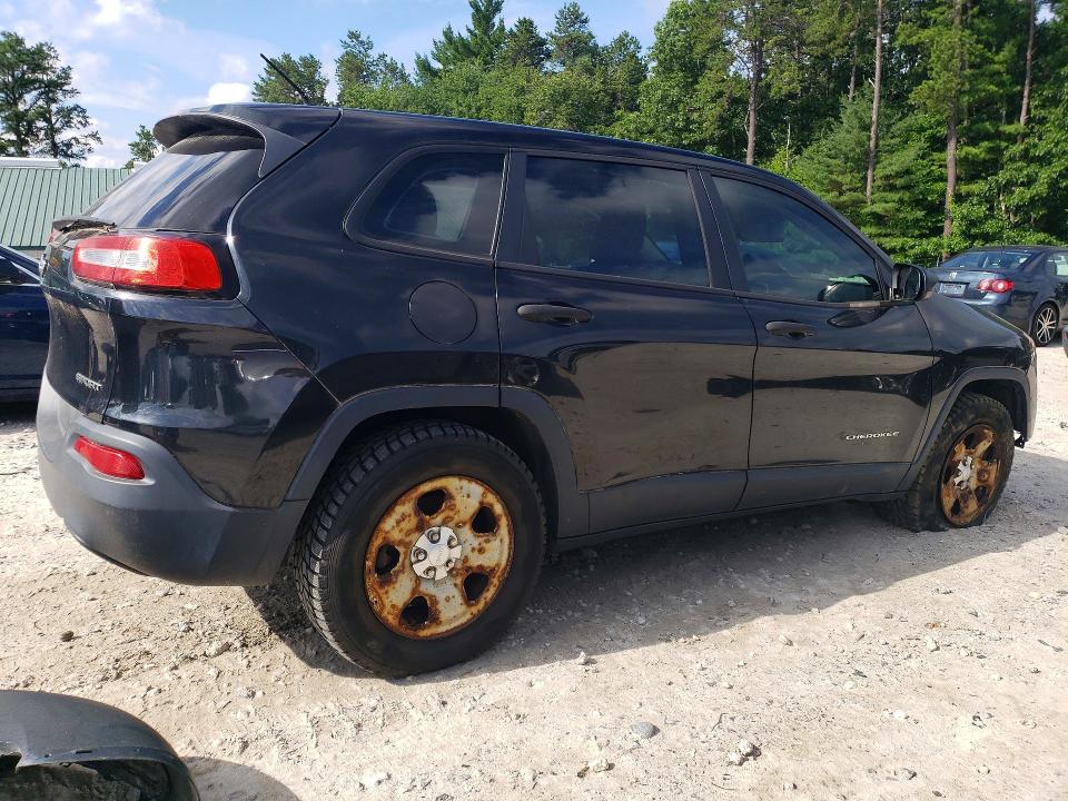 Photo 3 from auction – 2014 JEEP CHEROKEE with VIN 1C4PJMAB4EW141824