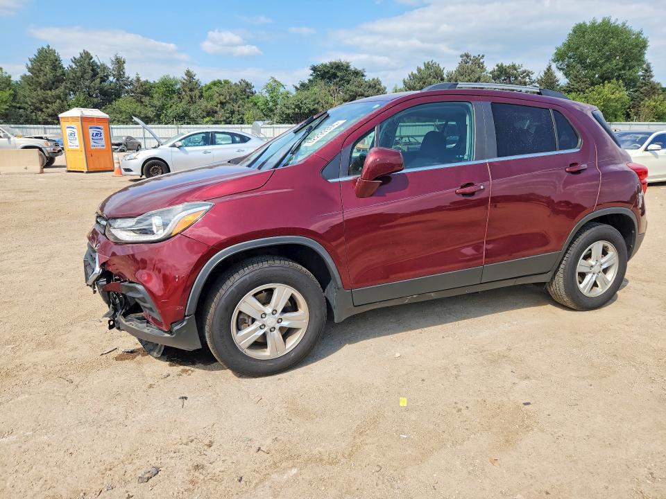 CHEVROLET TRAX 2017 with VIN 3GNCJPSB3HL161756 - Photo from auction