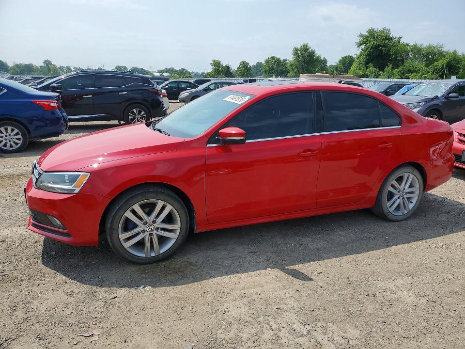 VOLKSWAGEN JETTA 2015 with VIN 3VWL07AJ9FM351134 - Photo from auction