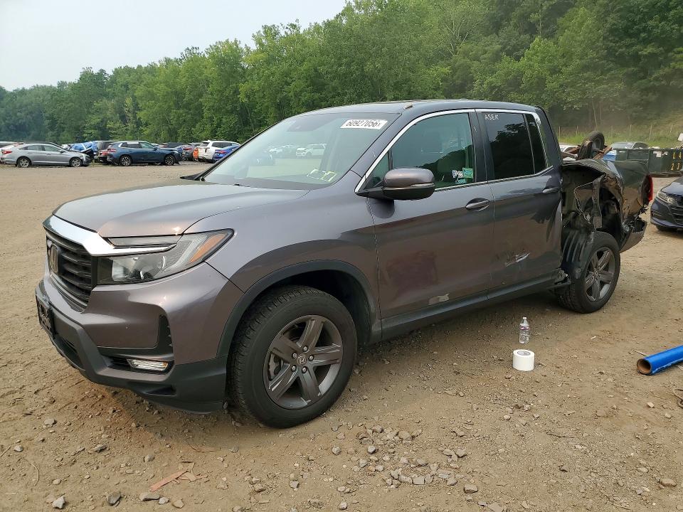 HONDA RIDGELINE 2022 with VIN 5FPYK3F54NB013089 - Photo from auction