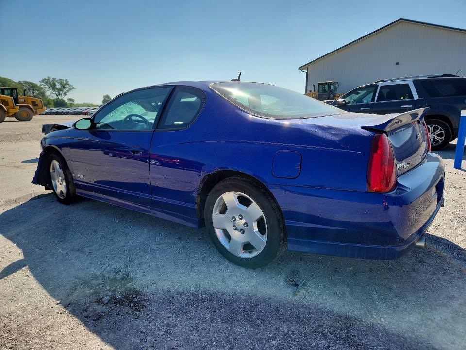 Photo 2 from auction – 2007 CHEVROLET MONTE CARLO with VIN 2G1WL16C479356047