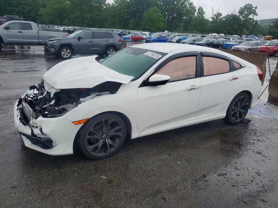 HONDA CIVIC 2021 with VIN 2HGFC2F87MH502288 - Photo from auction