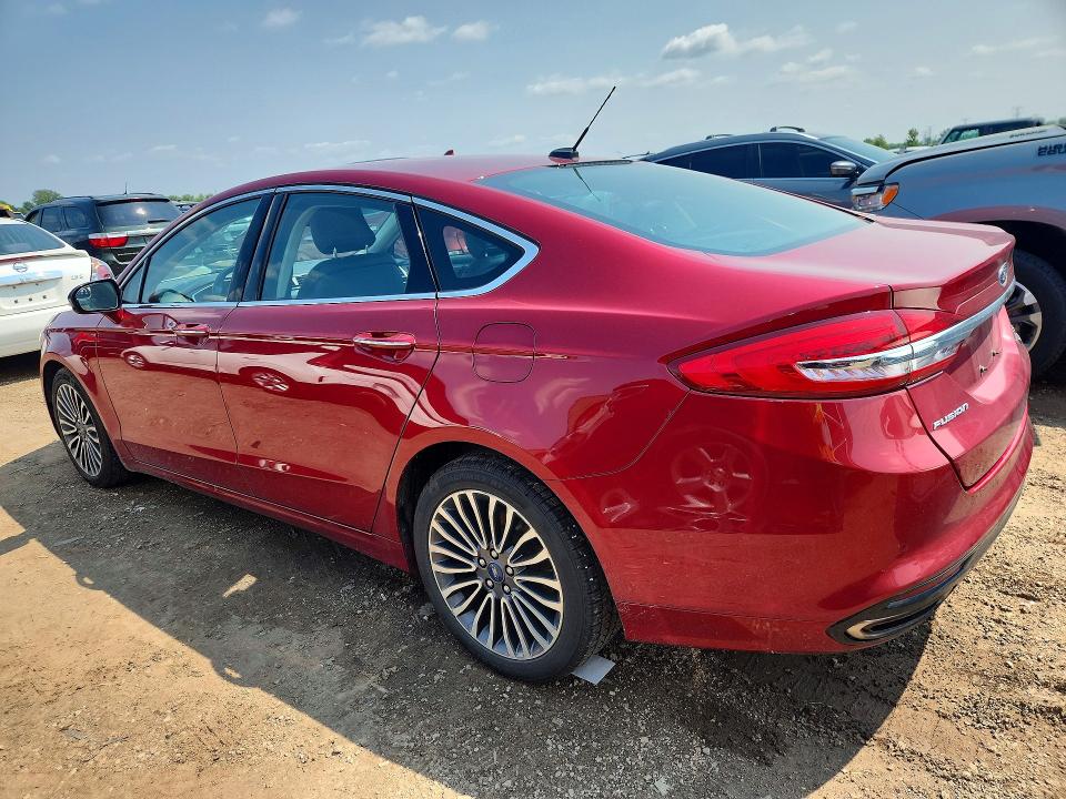 Photo 2 from auction – 2017 FORD FUSION with VIN 3FA6P0T98HR284222