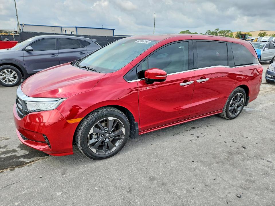 Photo 1 from auction – 2024 HONDA ODYSSEY with VIN 5FNRL6H97RB070548