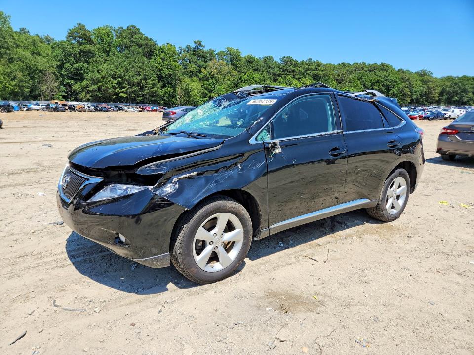 LEXUS RX 2011 with VIN 2T2BK1BA0BC097543 - Photo from auction