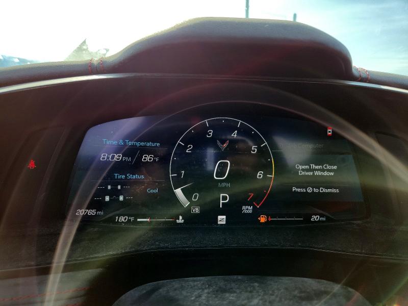 Photo 9 from auction – 2022 CHEVROLET CORVETTE with VIN 1G1YA2D43N5110973