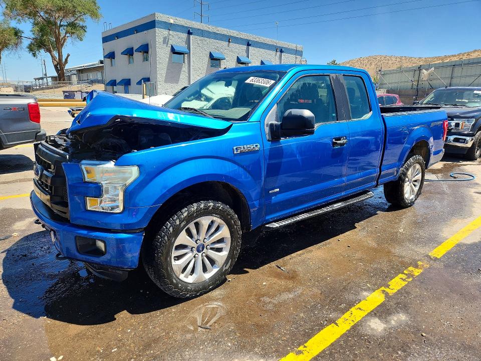 FORD F150 2016 with VIN 1FTFX1EG7GKF83165 - Photo from auction