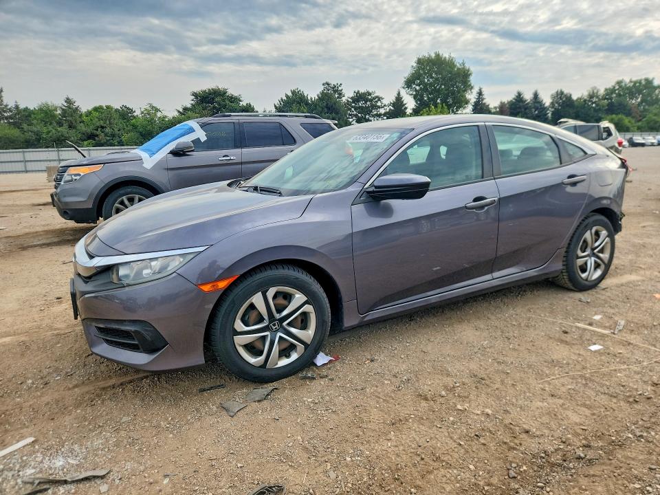 HONDA CIVIC 2018 with VIN 19XFC2F51JE006883 - Photo from auction