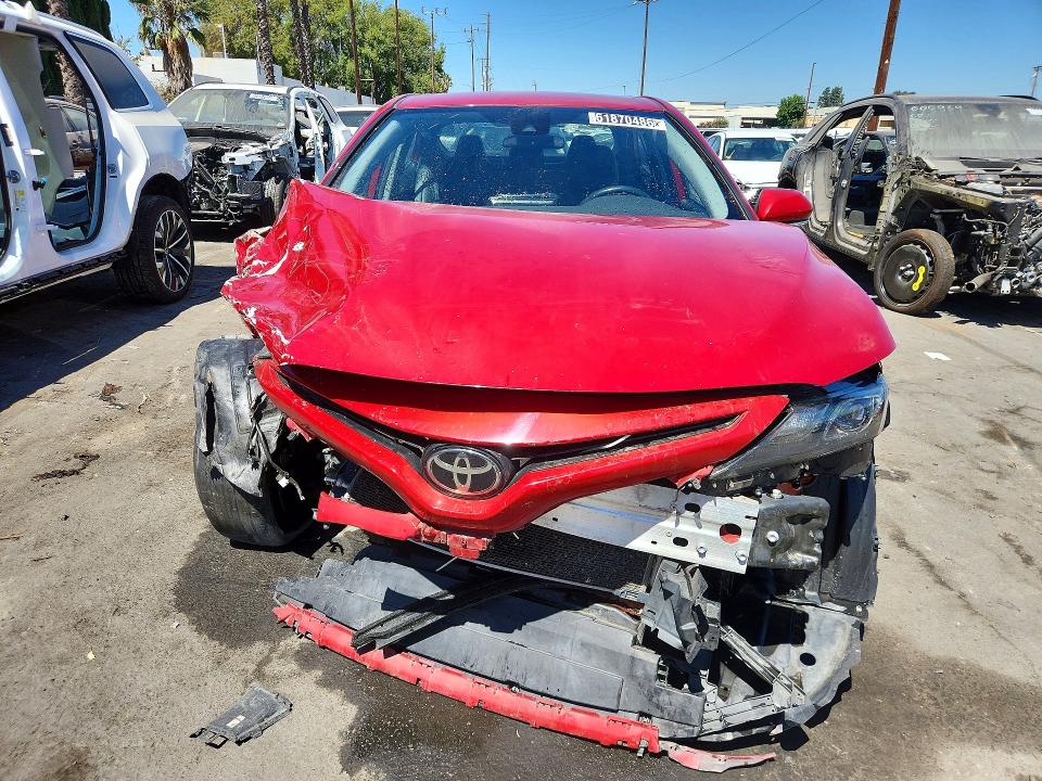 Photo 5 from auction – 2022 TOYOTA CAMRY with VIN 4T1G11AK2NU011188