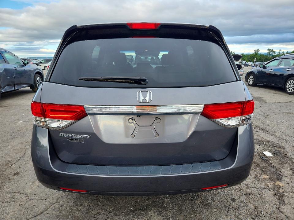 Photo 6 from auction – 2014 HONDA ODYSSEY with VIN 5FNRL5H45EB097109
