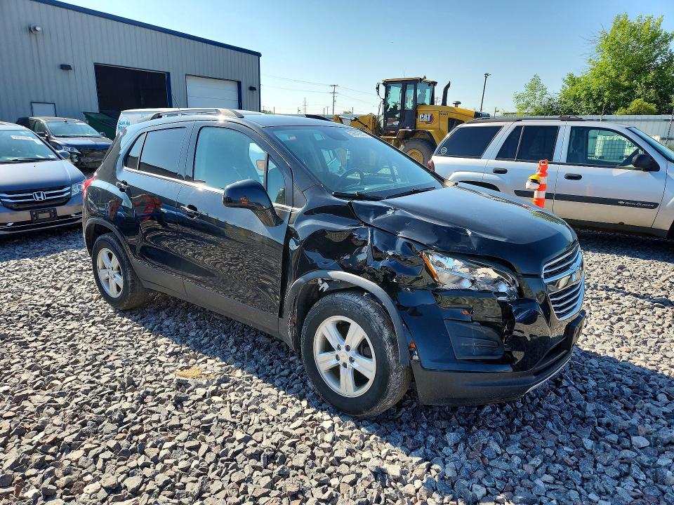 Photo 4 from auction – 2016 CHEVROLET TRAX with VIN KL7CJPSB5GB670950