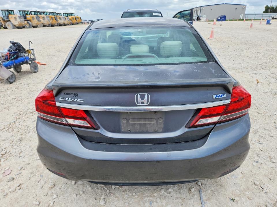 Photo 6 from auction – 2013 HONDA CIVIC with VIN 2HGFB2F61DH551343