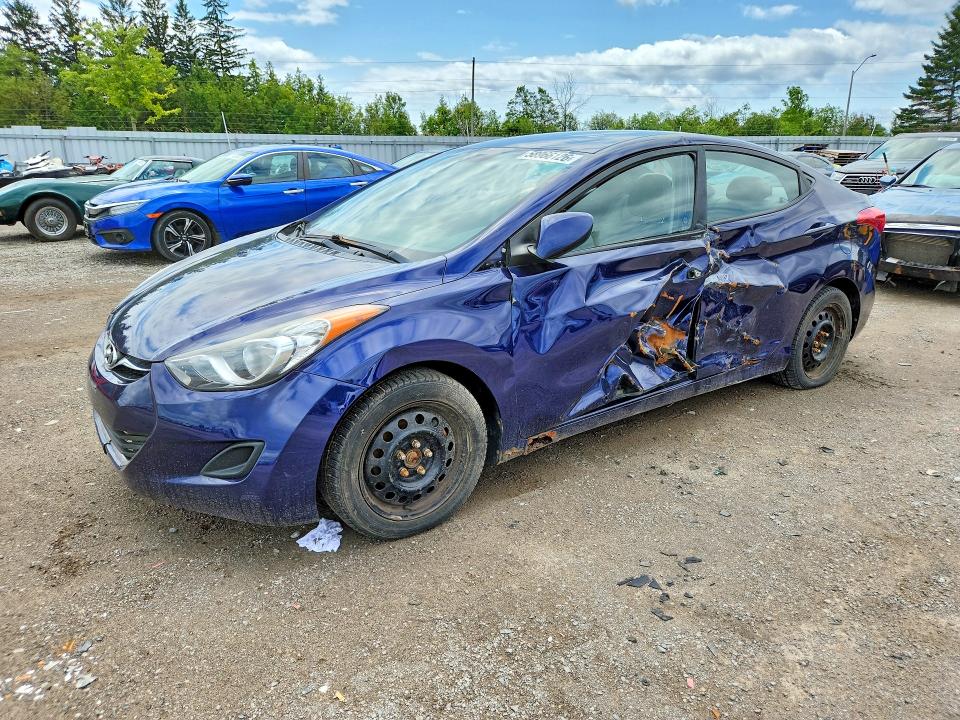 HYUNDAI ELANTRA 2012 with VIN 5NPDH4AE6CH130741 - Photo from auction