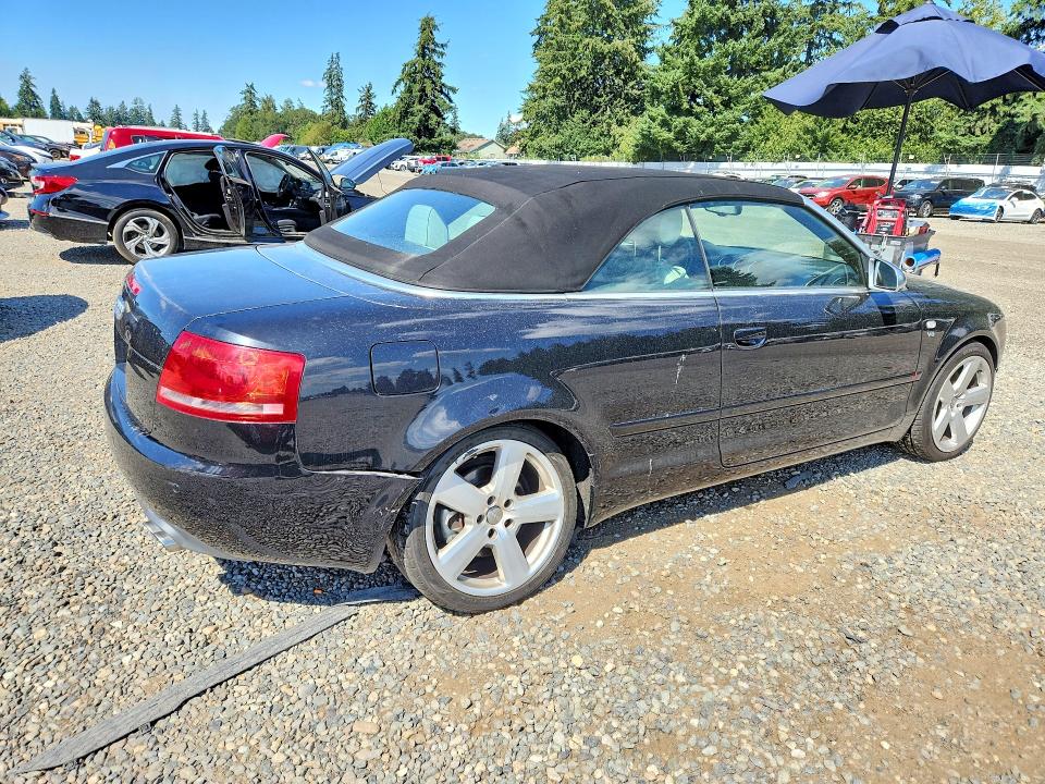 Photo 3 from auction – 2008 AUDI S4 with VIN WUARL48H58K900055