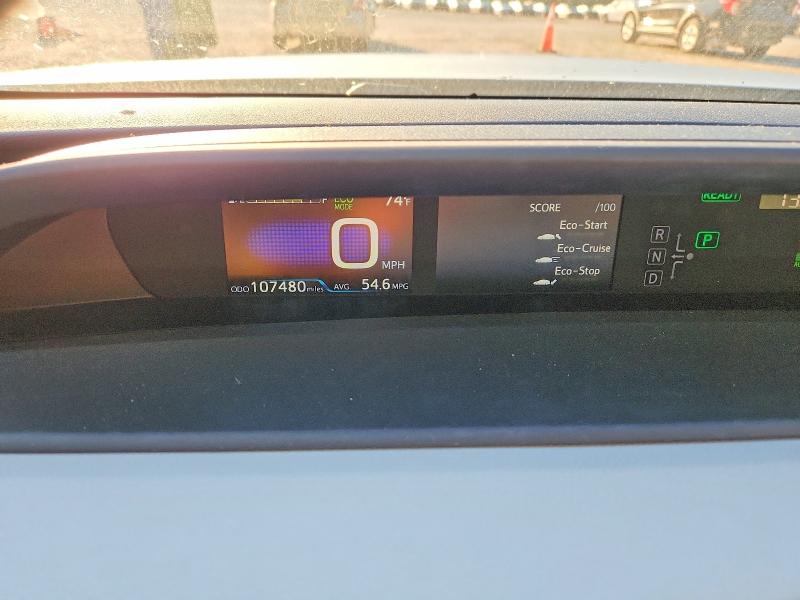 Photo 9 from auction – 2019 TOYOTA PRIUS with VIN JTDKARFU0K3084259