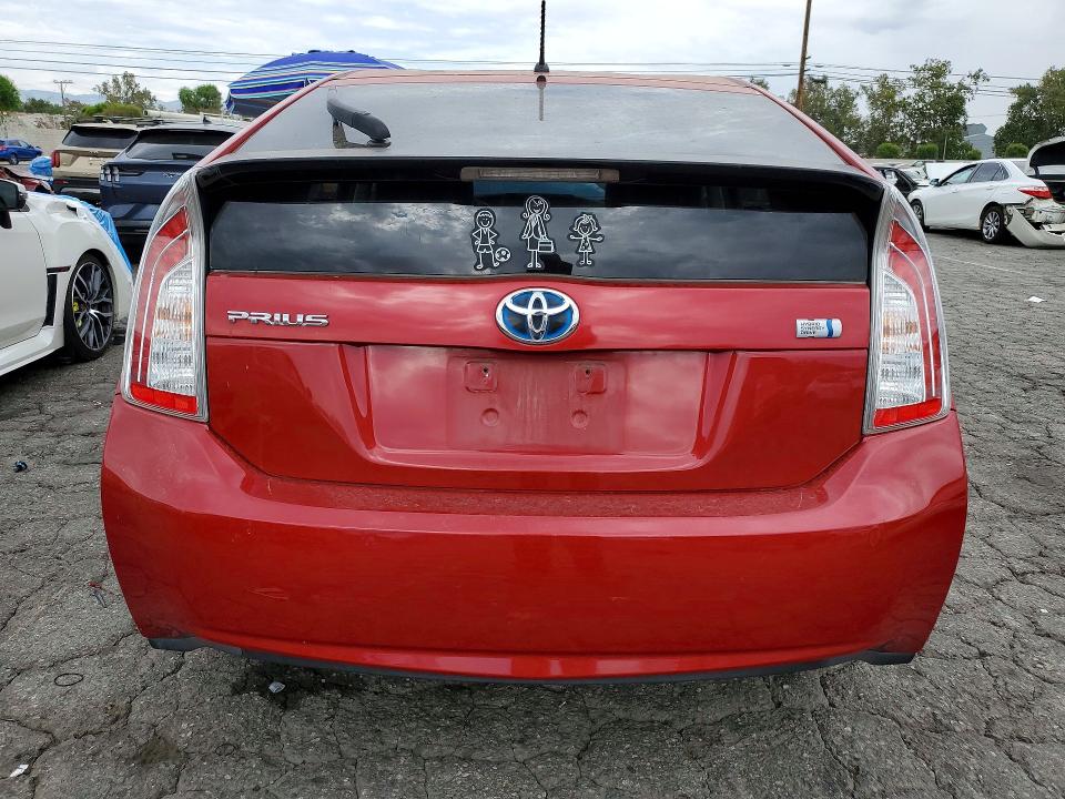 Photo 6 from auction – 2012 TOYOTA PRIUS with VIN JTDKN3DU4C1599668