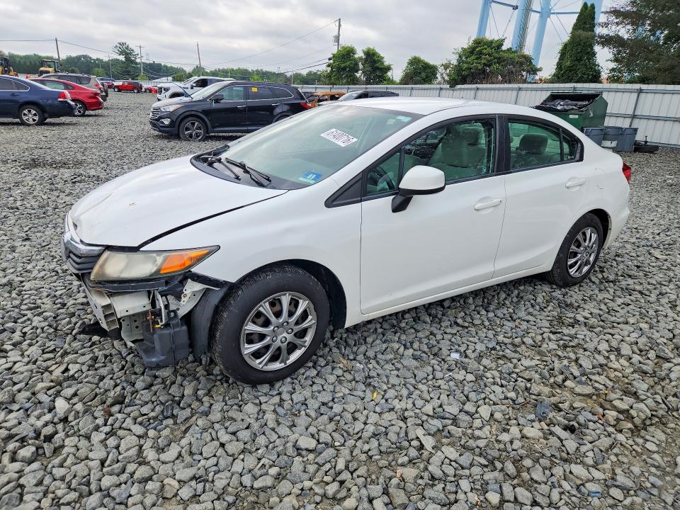 HONDA CIVIC 2012 with VIN 19XFB2F5XCE391091 - Photo from auction